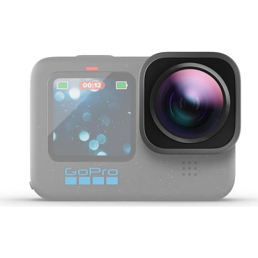 Max Lens Mod 2.0 GoPro para HERO12 Black - Estabilización 4K