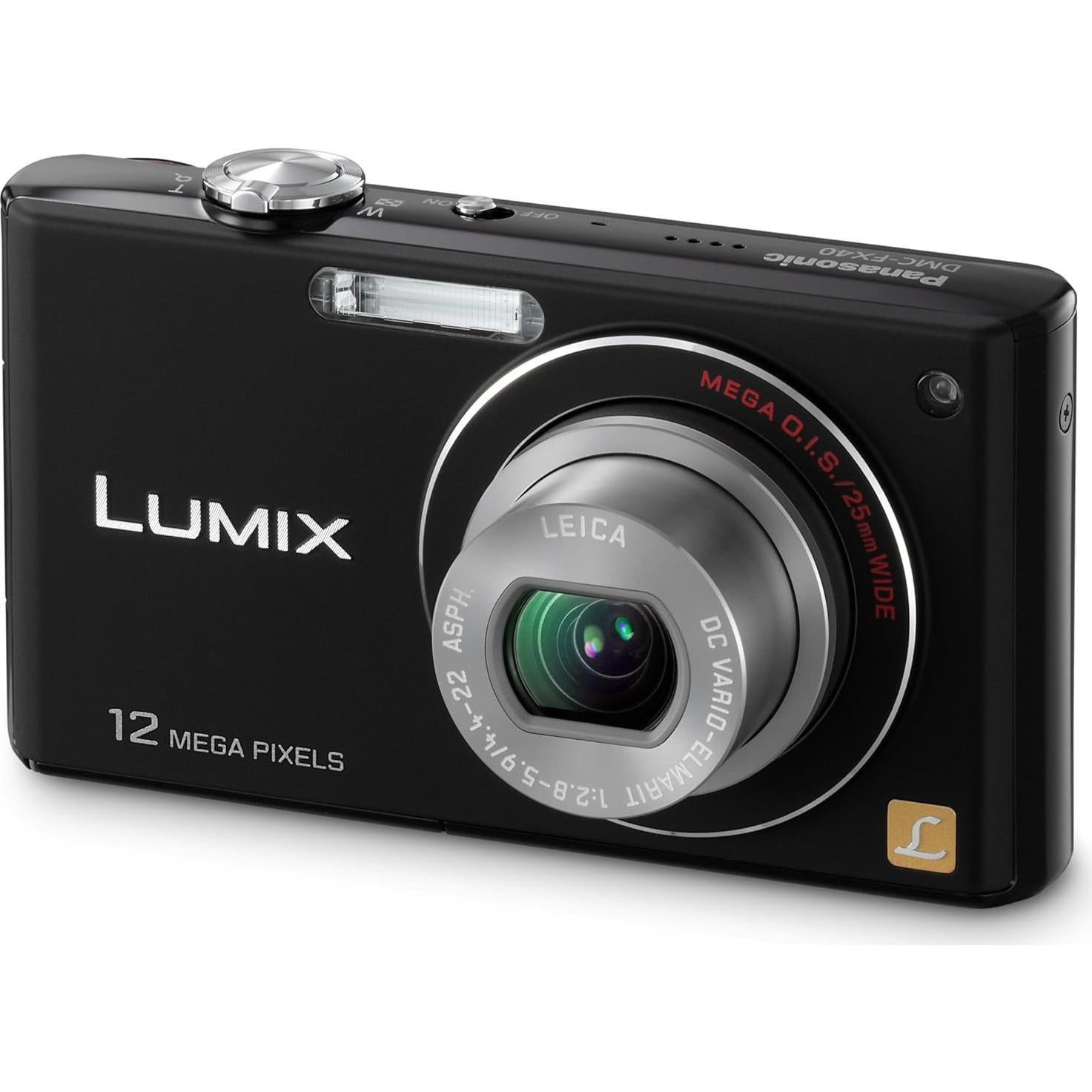 Cámara Digital Panasonic Lumix DMC-FX48 12MP Zoom 5x LCD 6.35cm