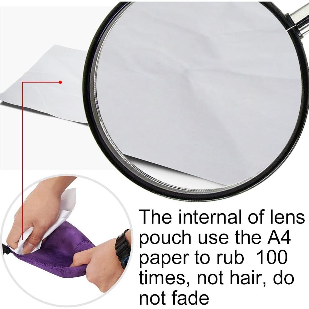 Juego de Fundas para Lentes CADeN 4 Piezas SMLXL Neopreno