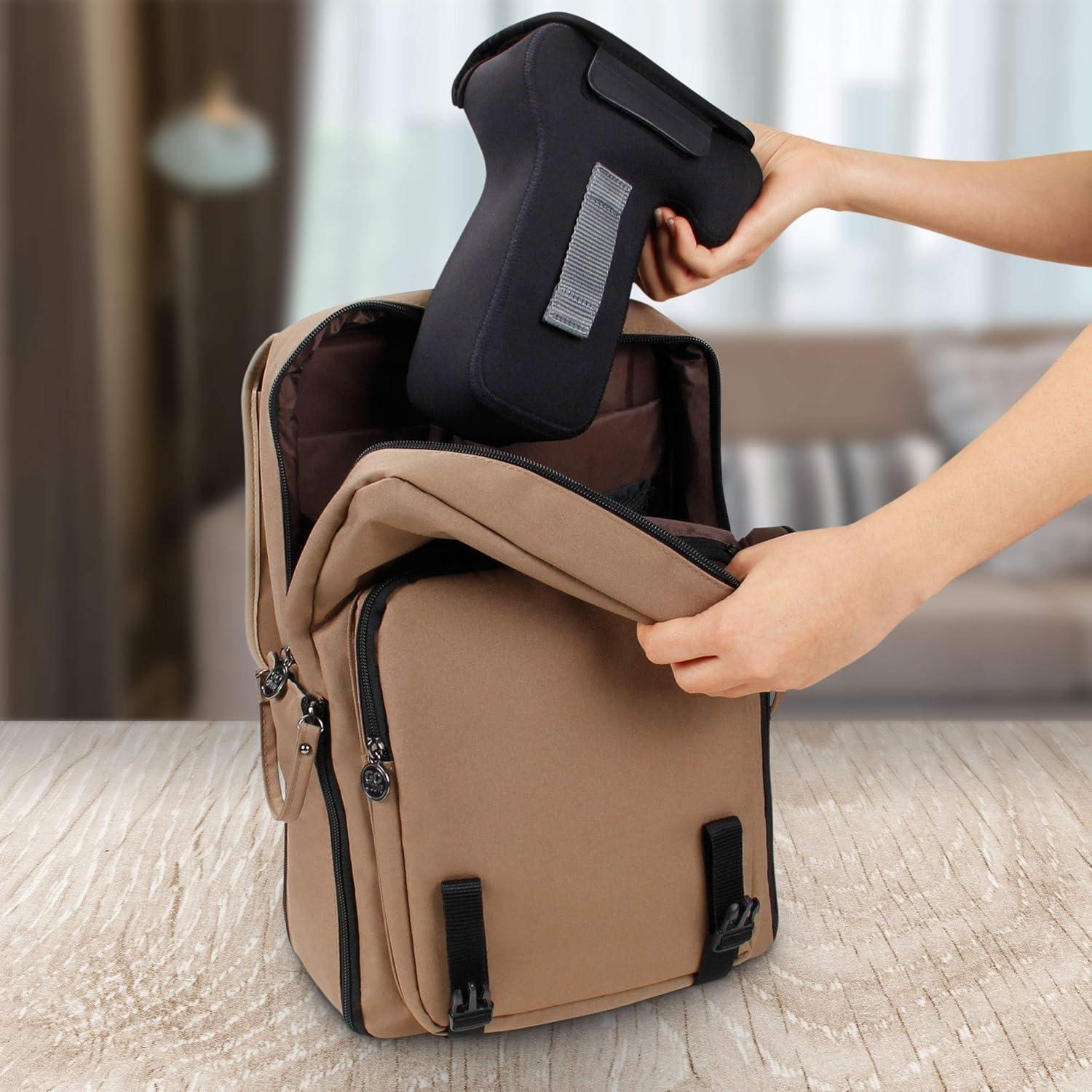 Funda para cámara DSLR USA GEAR Neopreno Negro con Accesorios