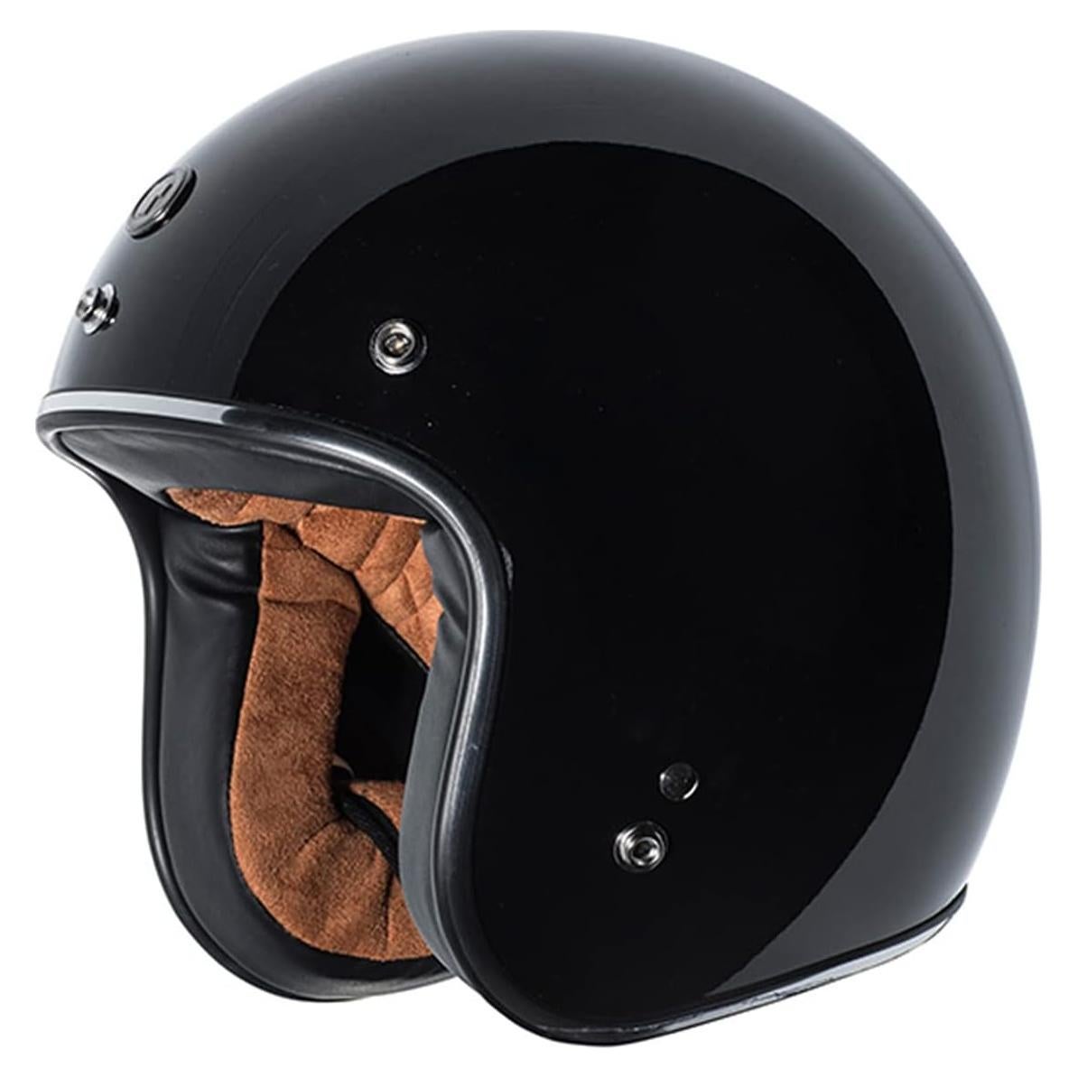 Casco TORC T50C Negro Abierto 3/4 para Motocicleta