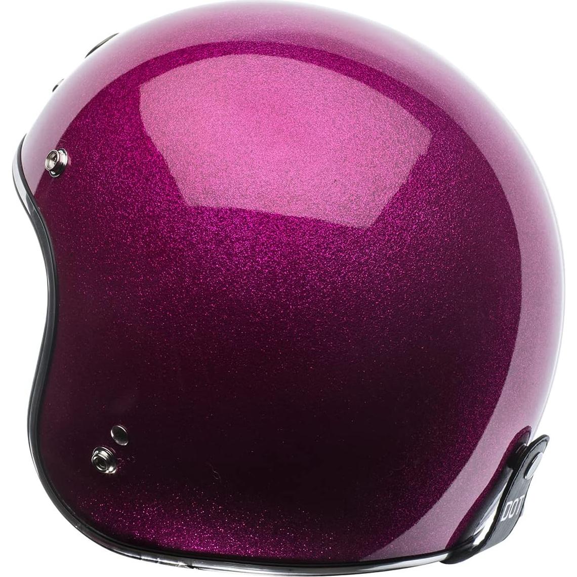 Casco Abierto TORC T50 Del Mar Rosa Chicle X-Pequeño