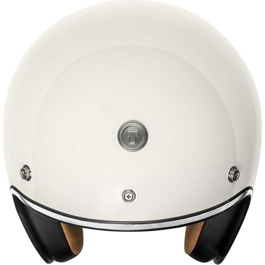 Casco Abierto TORC T50 Del Mar X-Pequeño Blanco Perla