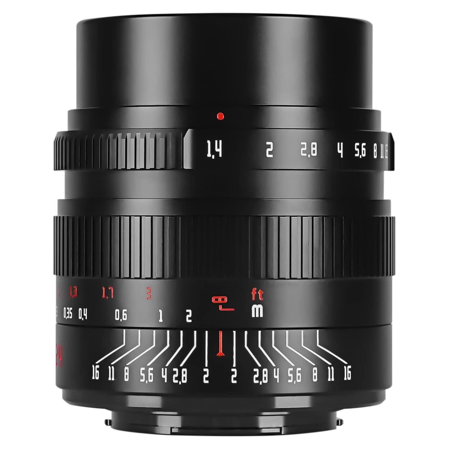 Lente Prime 7artisans 24mm F1.4 para Cámaras Sin Espejo Canon M