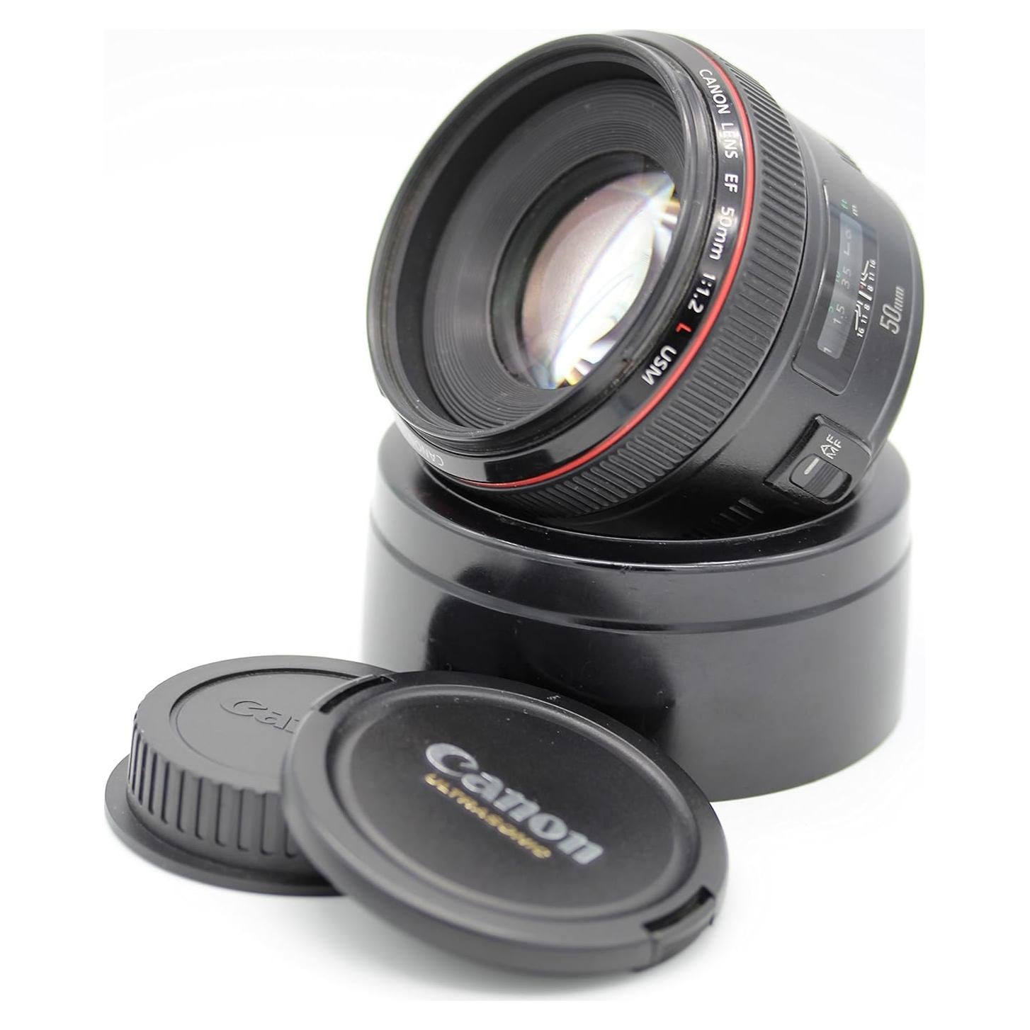 Lente Canon EF 50mm f/1.2L USM Autoenfoque Rápido