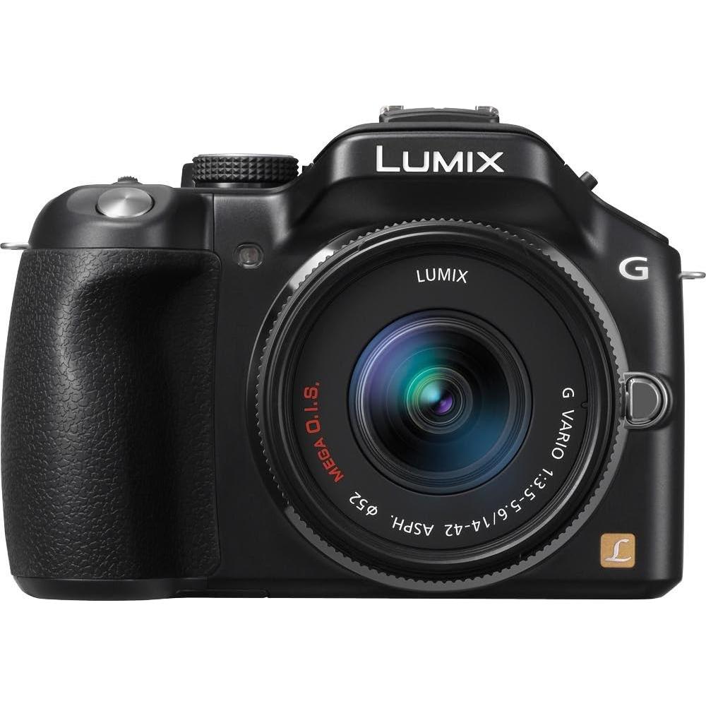 Panasonic DMC-G5KK 16 MP Mirrorless Digital Camera with 14-42mm Zoom Lens and 3-Inch LCD (Black) (OLD MODEL)
