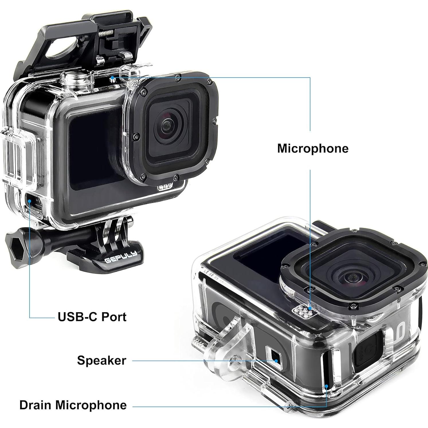 Funda Protectora Skeleton GEPULY para GoPro Hero 9-13 Black