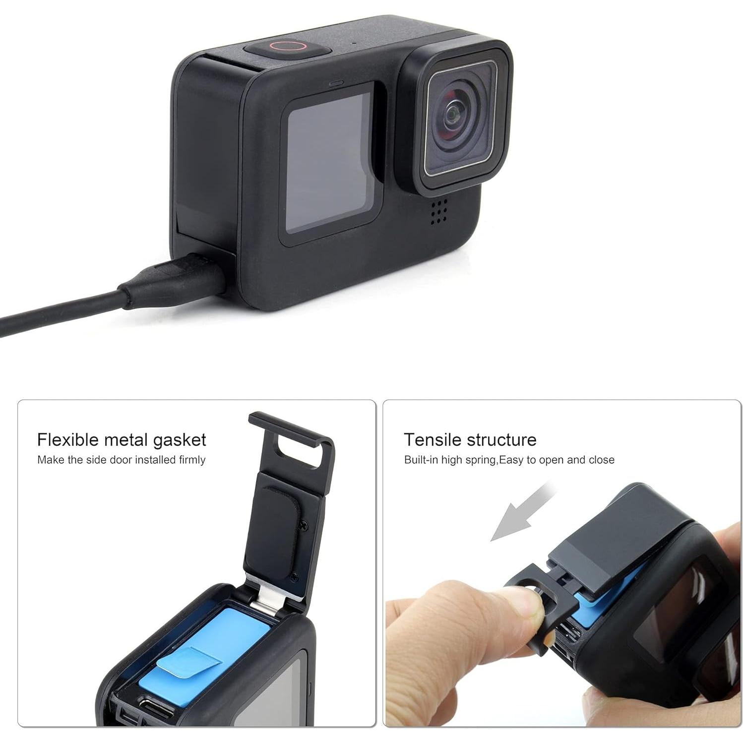 Funda Protectora Skeleton GEPULY para GoPro Hero 9-13 Black