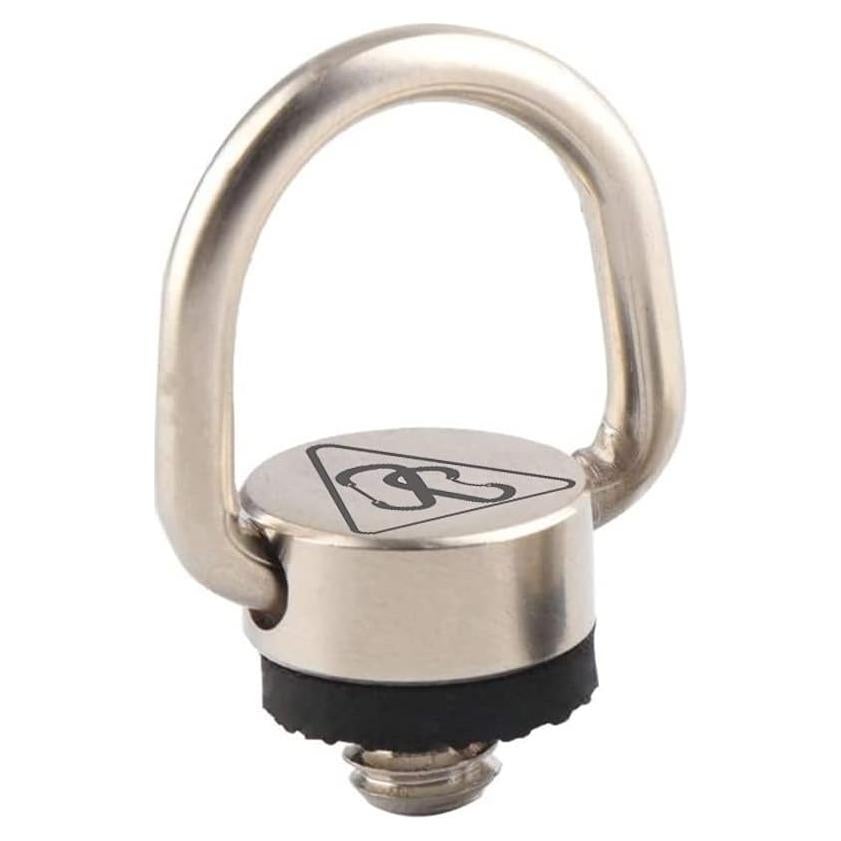 Danger Buddies Camera Carabiner Clip D-Ring - Easily Attach a Carabiner to Your Camera with This 1/4-20 Tripod Mount D-Ring (1-Pack)