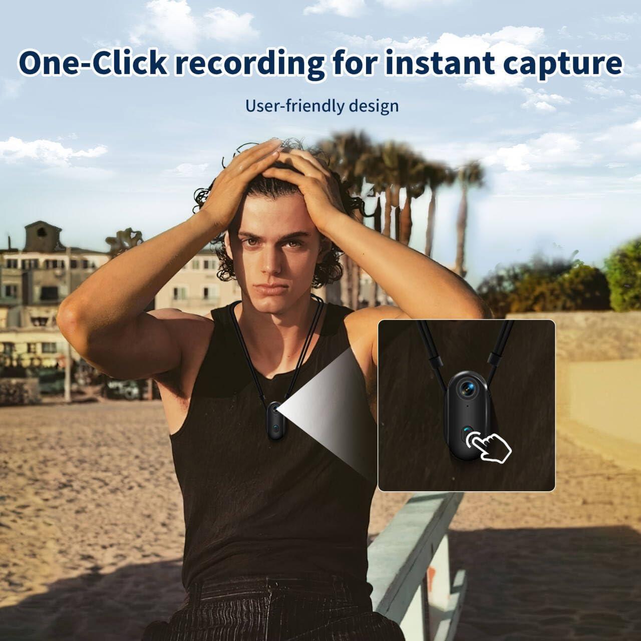 Cámara de Acción Portátil 4K Genérico Mini 64GB