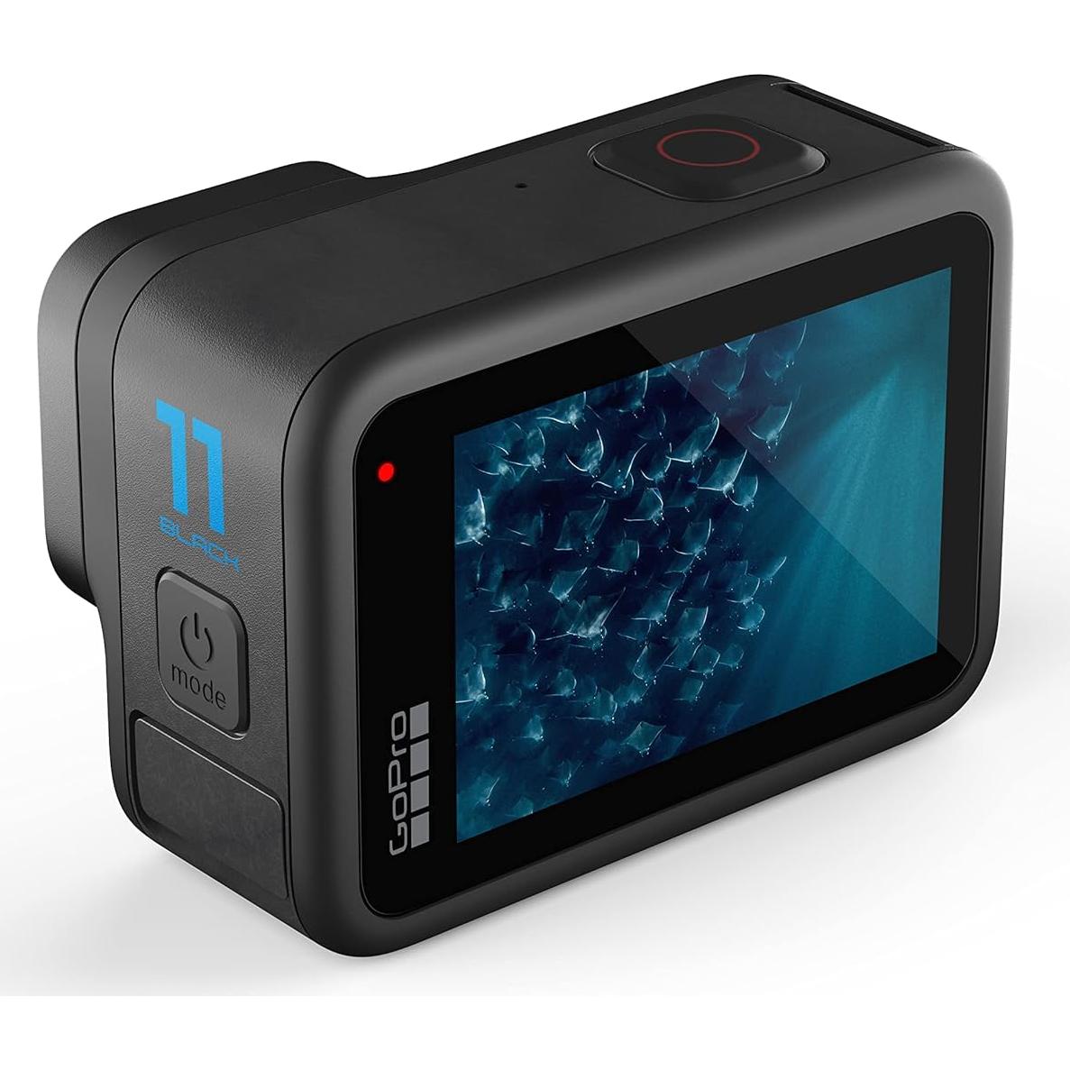 GoPro HERO11 Black - Cámara de Acción 5.3K, 27MP, Estabilización