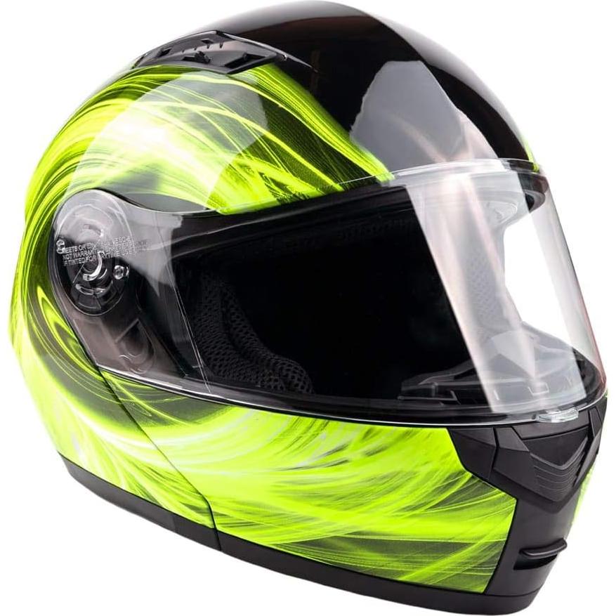 Casco Modular Typhoon TH158 Adulto DOT con Visera Solar