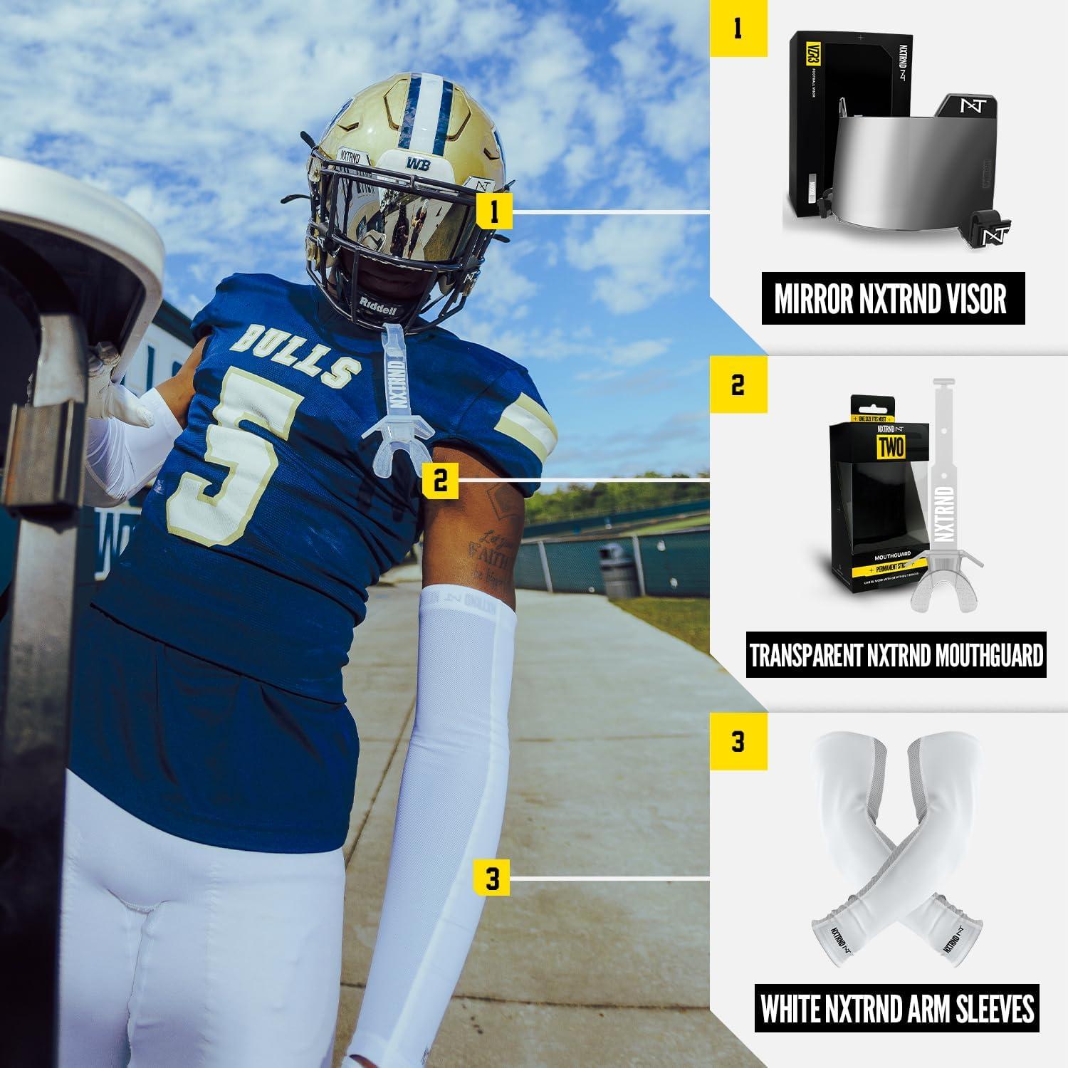 Protector Bucal de Fútbol NXTRND DOS Transparente Ajustable