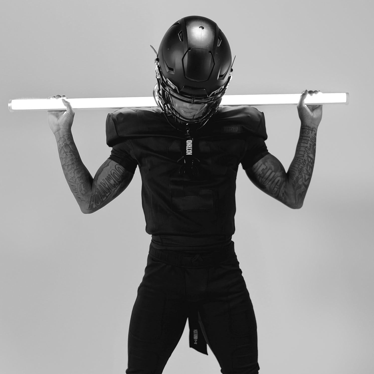 Protector Bucal de Fútbol NXTRND Two Pro Negro Ajustable