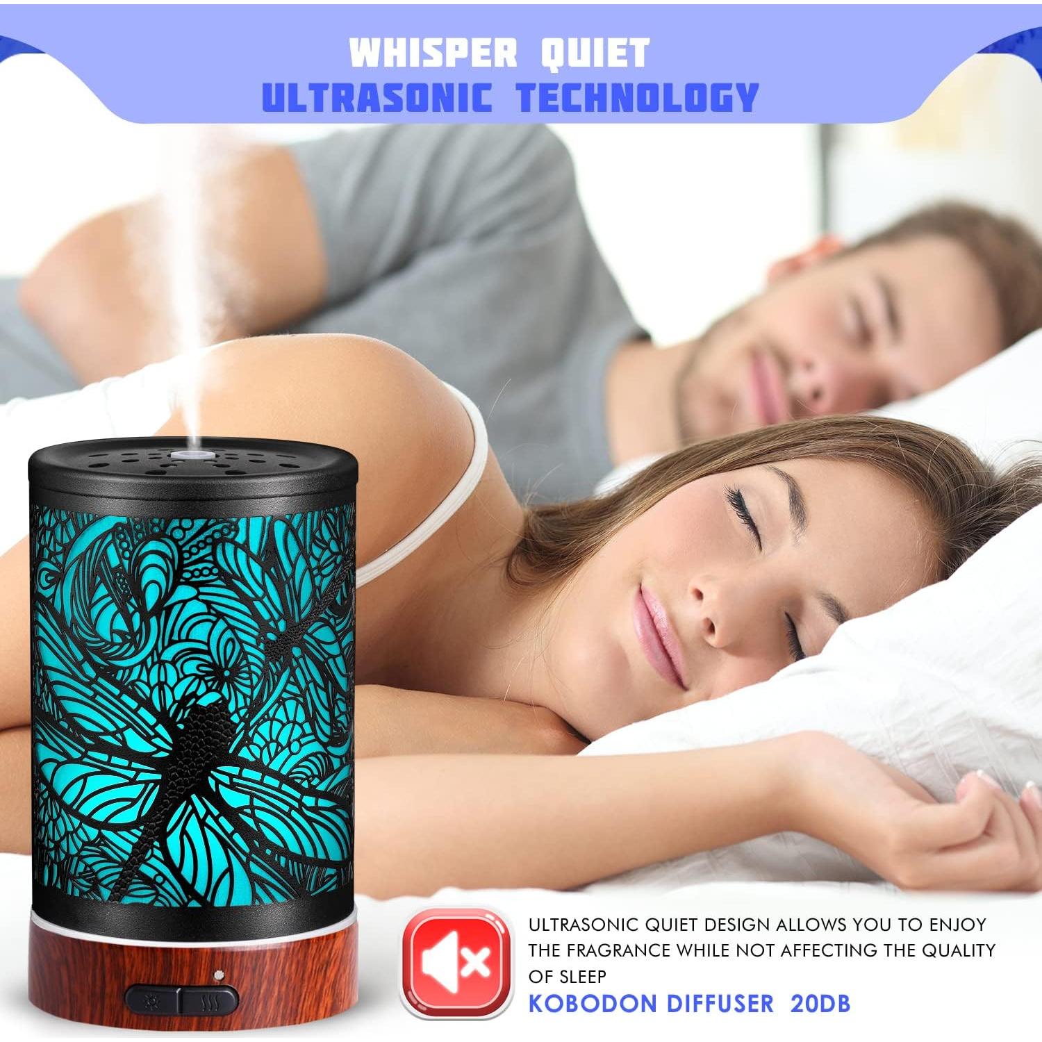 Difusor de Aceites Esenciales Kobodon K816 - Humidificador 200ml