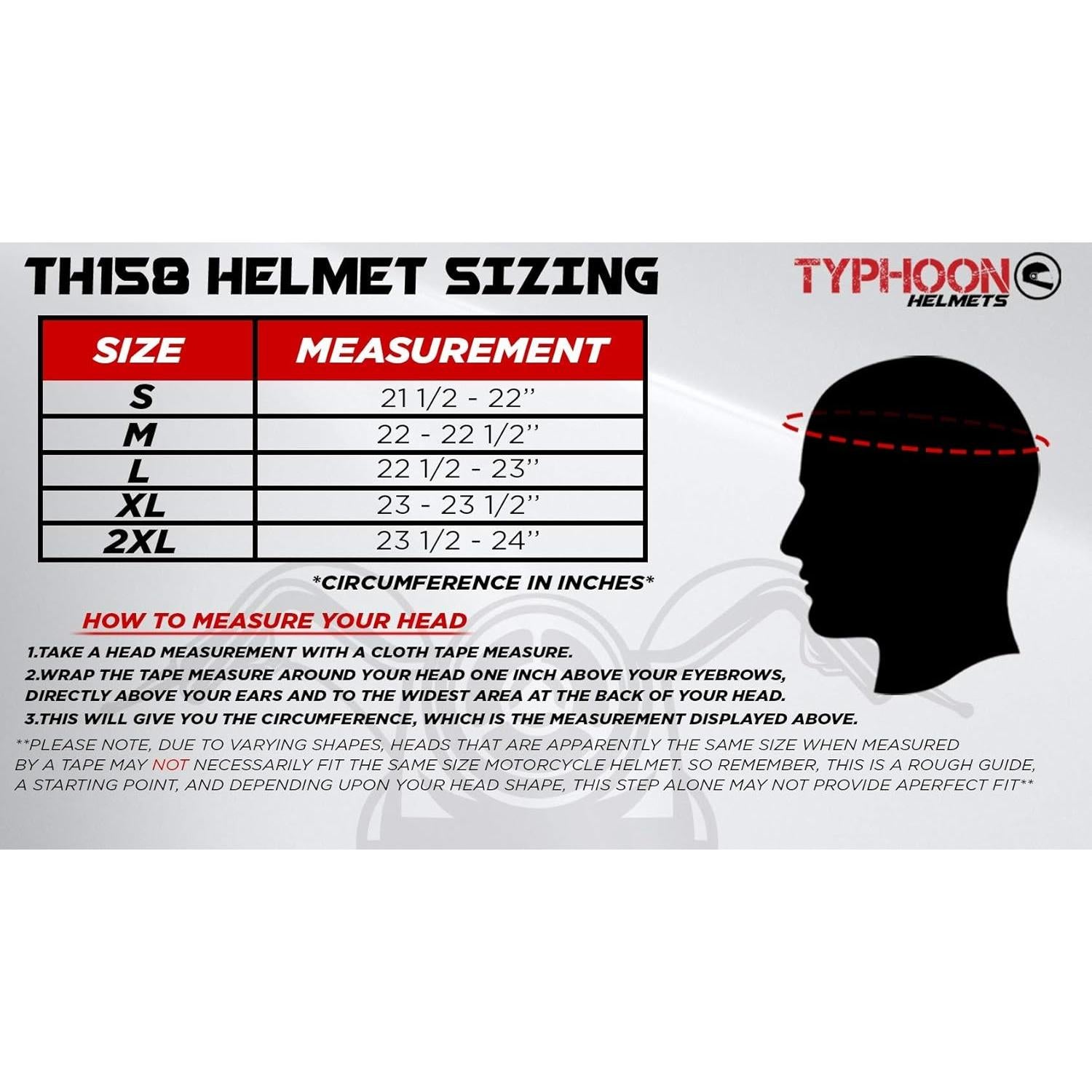 Casco Modular Typhoon TH158 Adulto DOT con Gafas Retráctiles