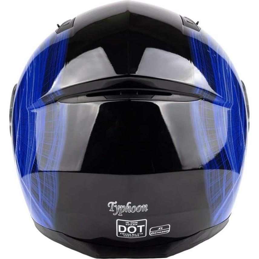 Casco Modular Typhoon TH158 Adulto DOT con Gafas Retráctiles