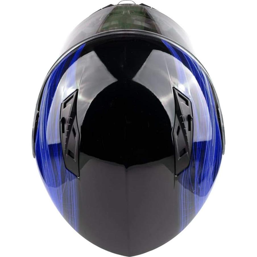 Casco Modular Typhoon TH158 Adulto DOT con Gafas Retráctiles