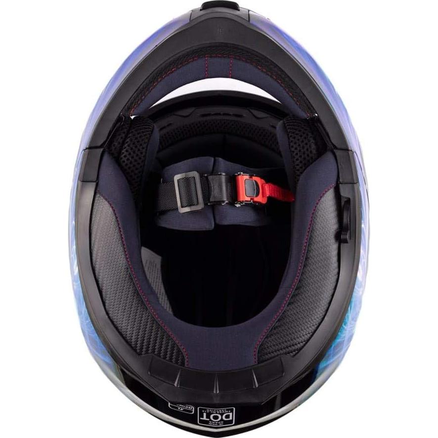 Casco Modular Typhoon TH158 Adulto DOT con Gafas Retráctiles