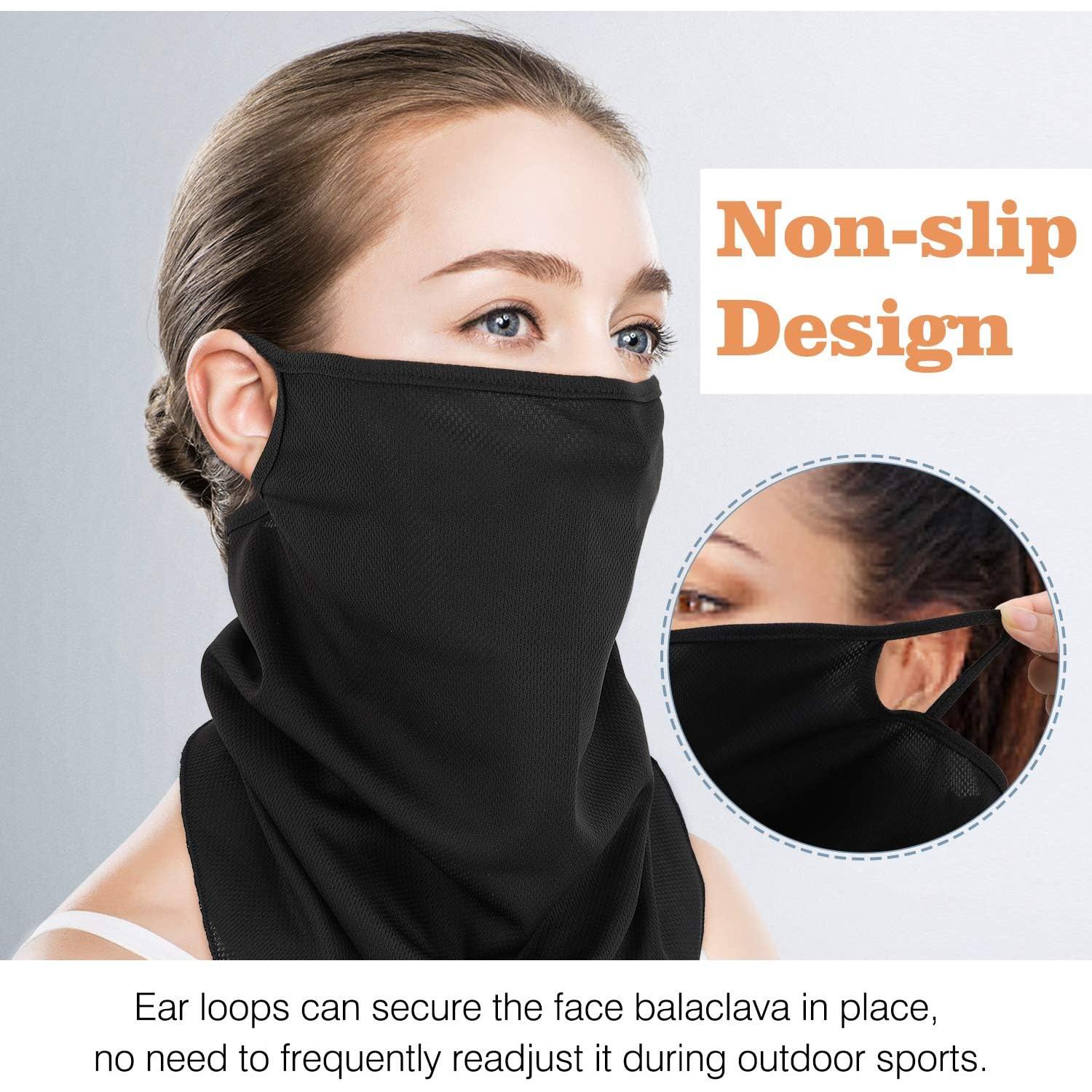 Bufanda Balaclava MoKo 3 Pack Transpirable UV Polvo Viento