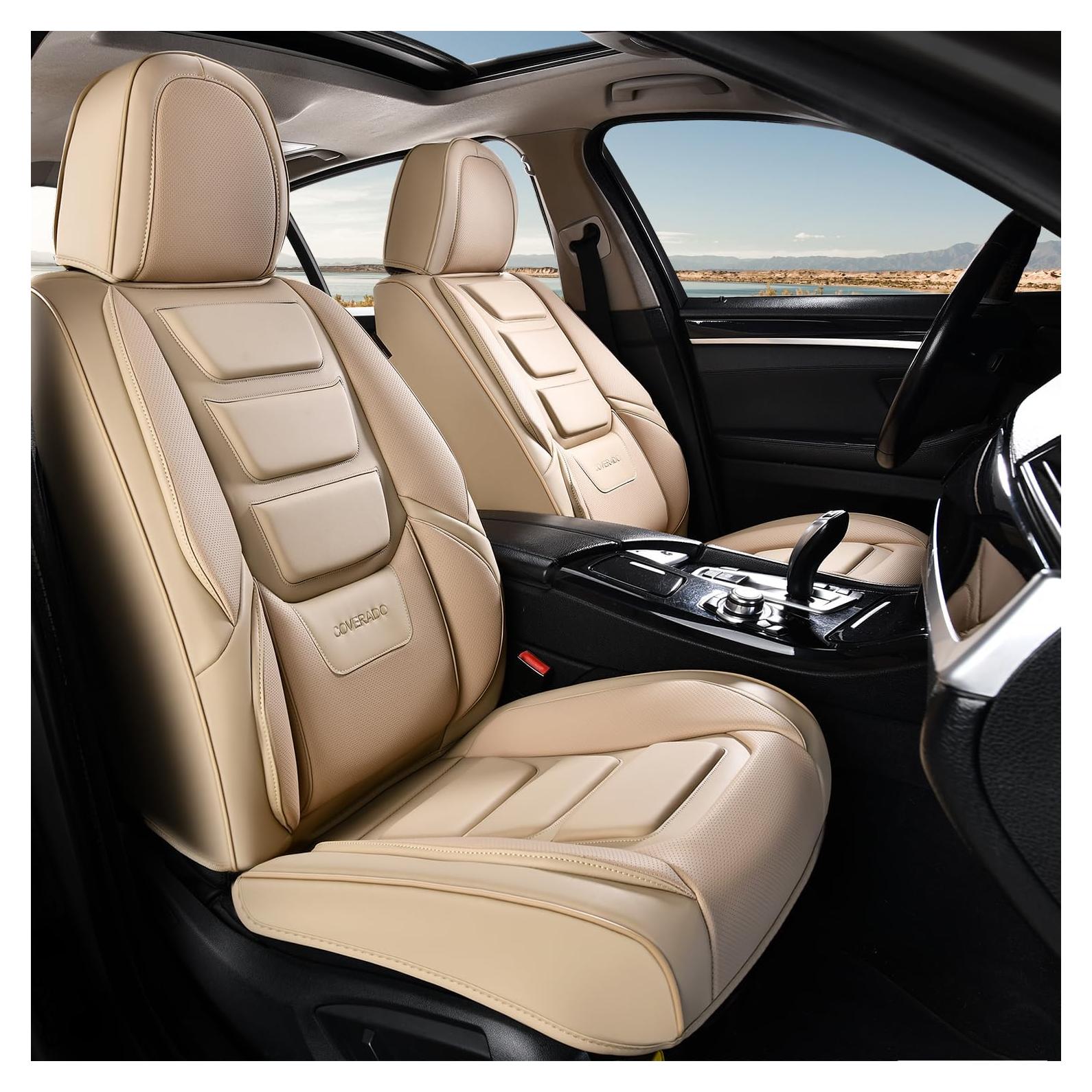 Cubiertas de Asientos de Auto Coverado SCU047 Beige Impermeables