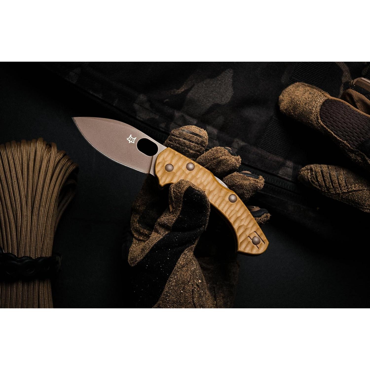 Cuchillo Plegable Fox Knives Zero 2.0 Desert Warrior 7cm
