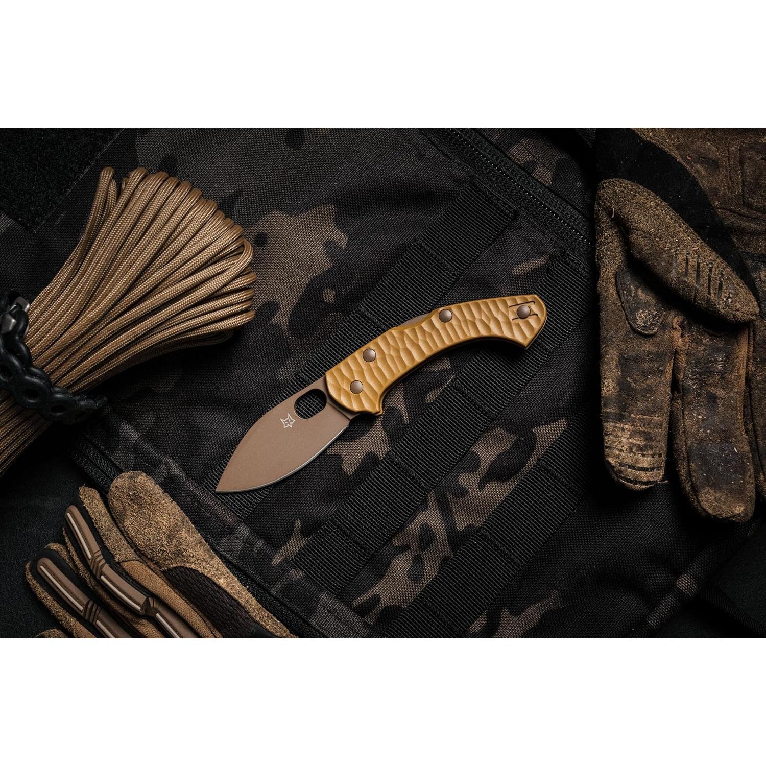 Cuchillo Plegable Fox Knives Zero 2.0 Desert Warrior 7cm