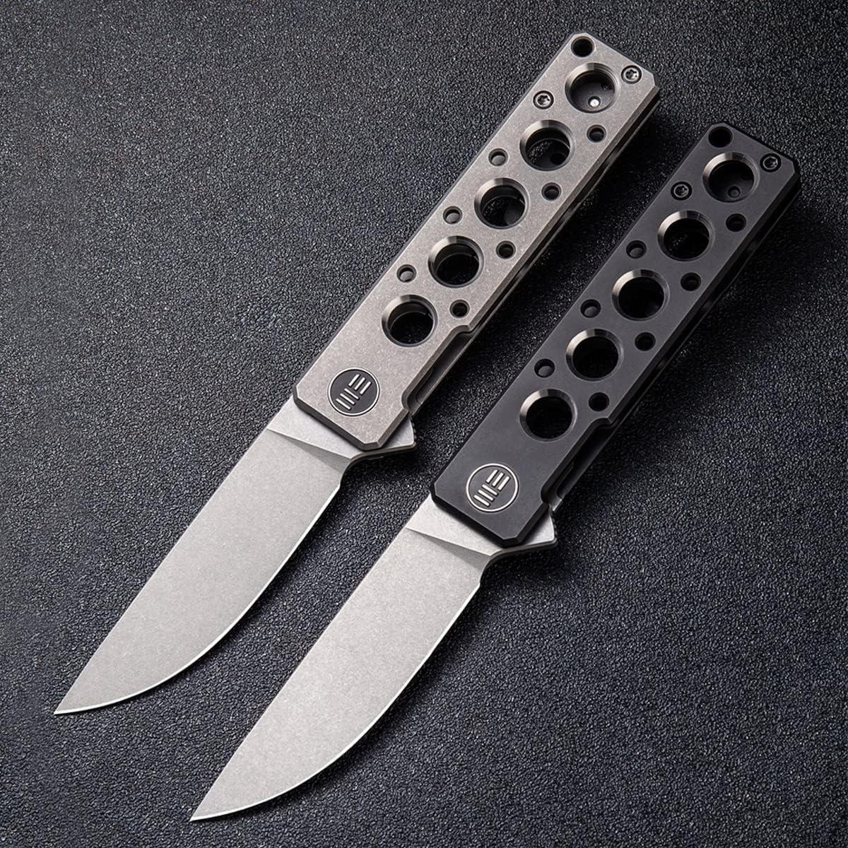 Cuchillo Plegable WeKnife Miscreant 3.0 Titanio 7.7 cm Negro