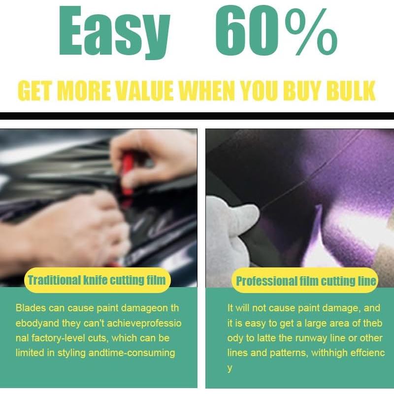 Cinta para Corte de Vinilo ZIMISI 5M Verde Sin Cuchilla