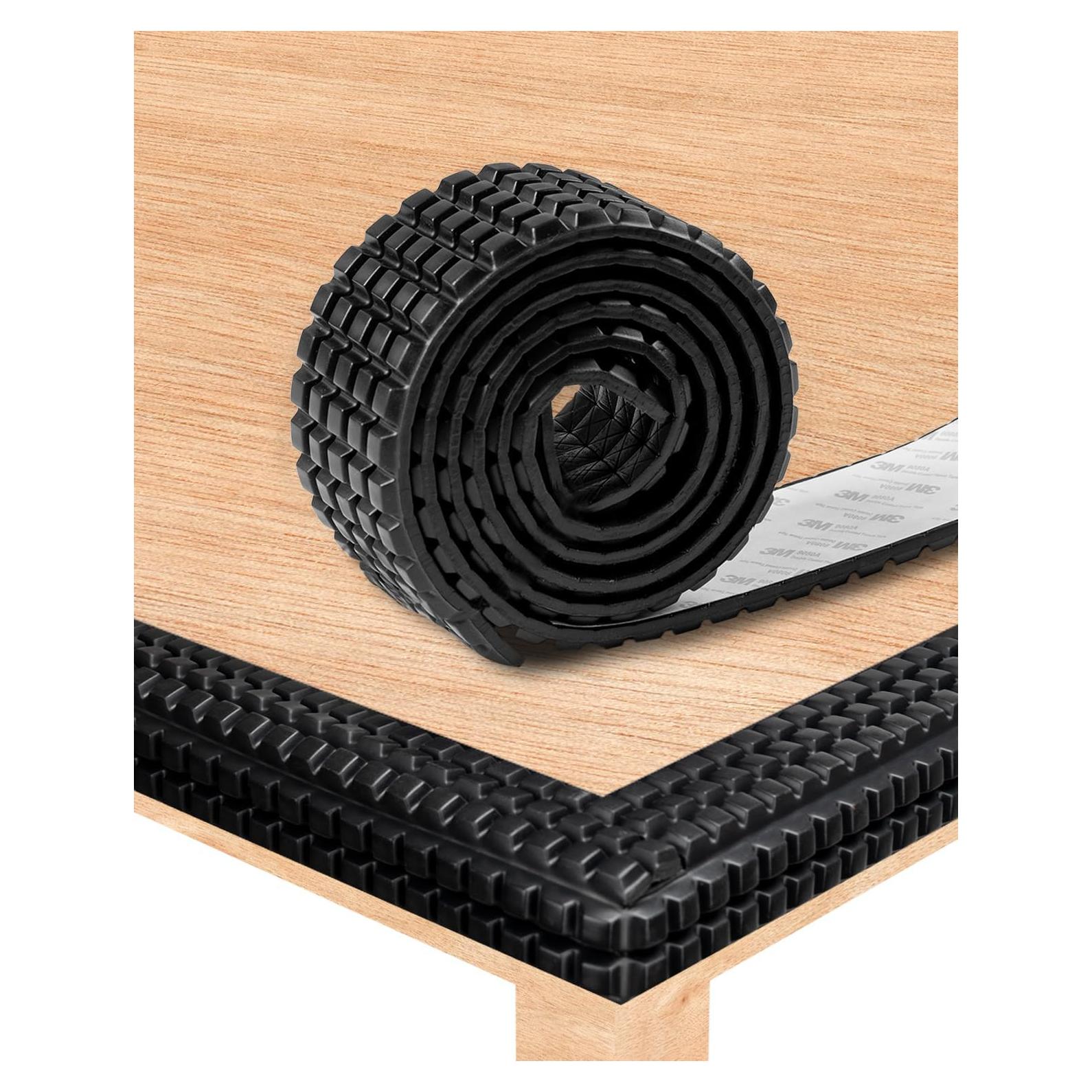 Protectores de esquinas y bordes Seyõssbe 2m EVA Negro