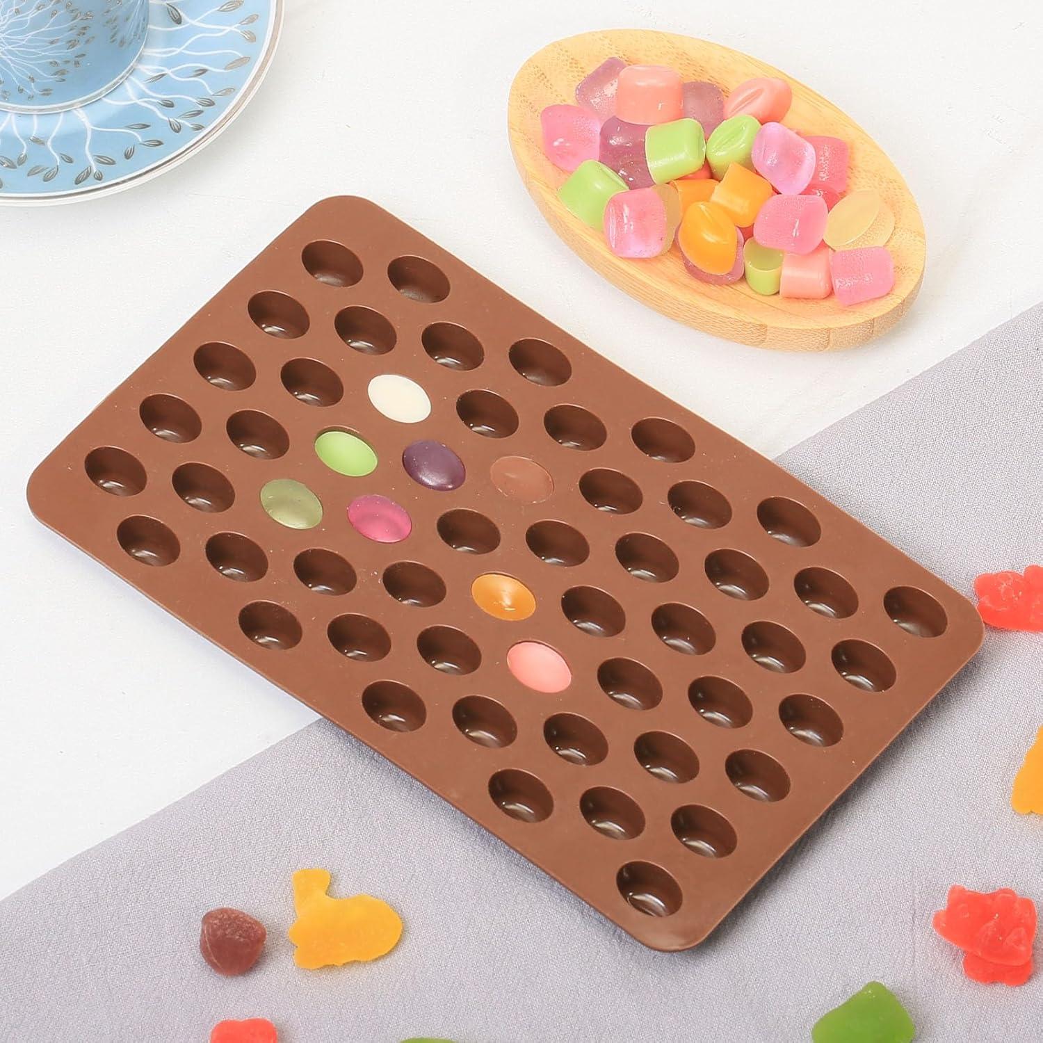 Molde de Silicona Mini Grano de Café Amyandone 55 Cavidades