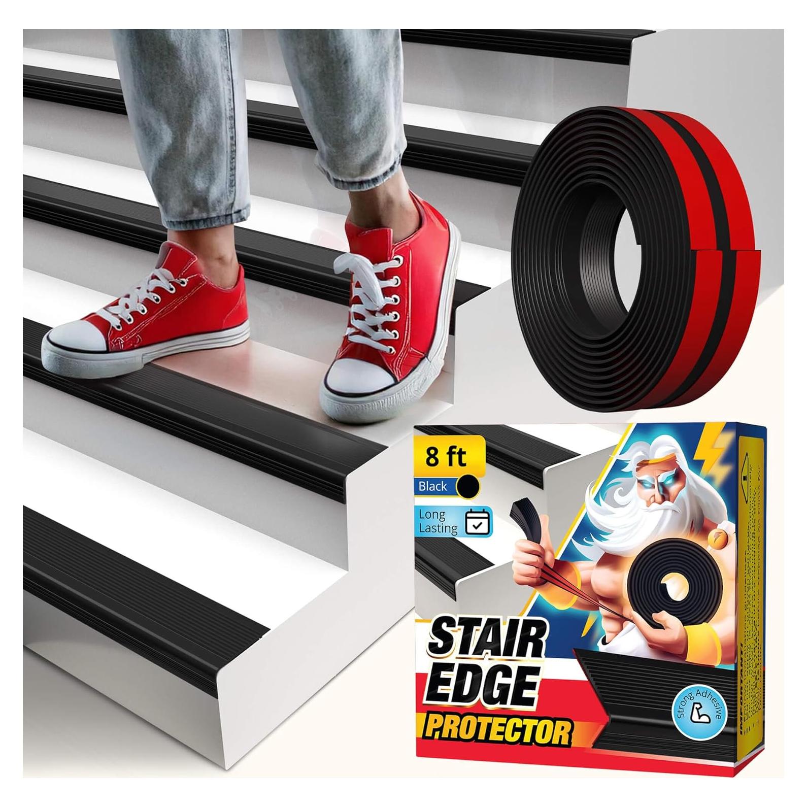 Protector de Borde de Escalera 2.44 m THUNDER GRIP Antideslizante