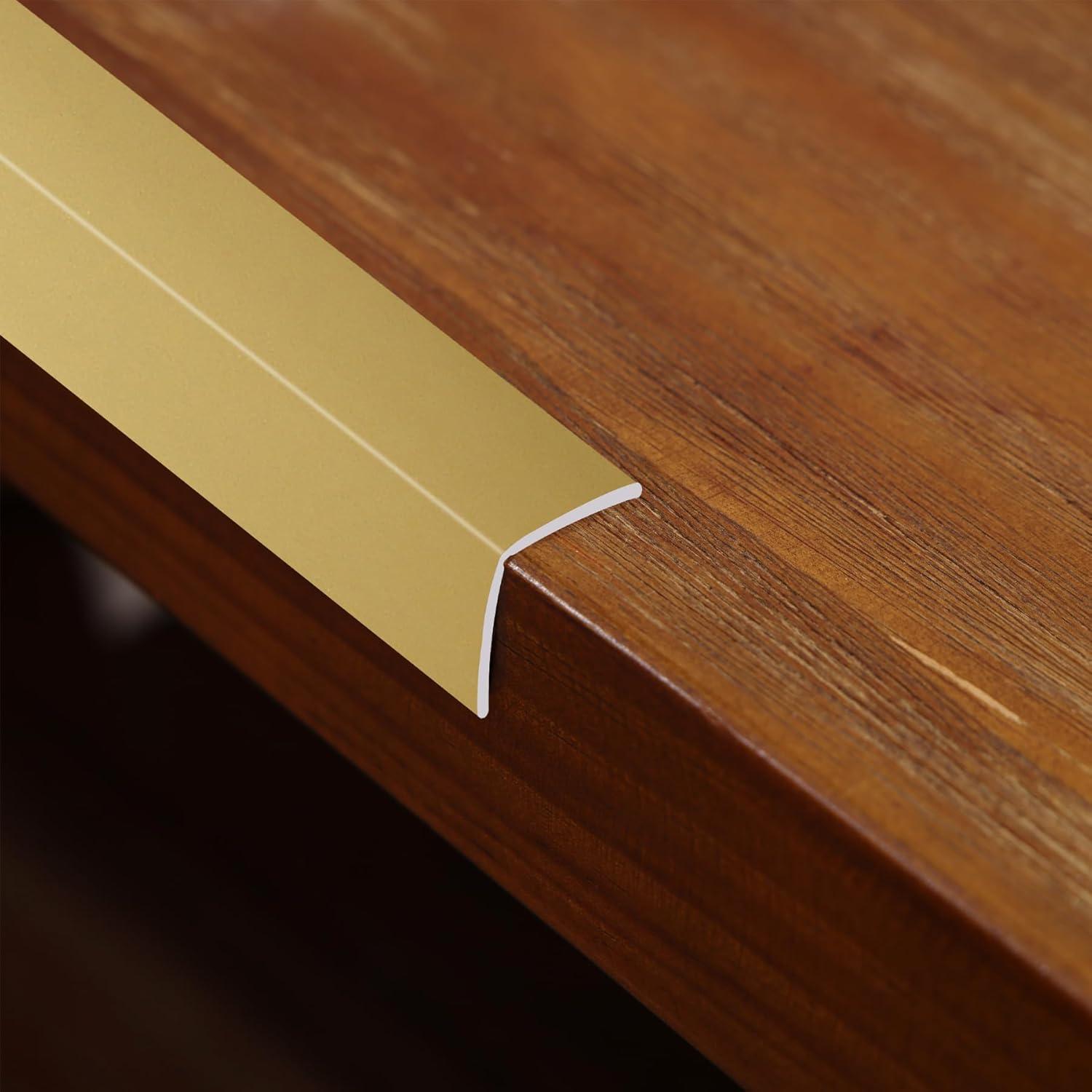 Protectores de Esquinas Coengwui Oro Mate 5m x 2cm PVC