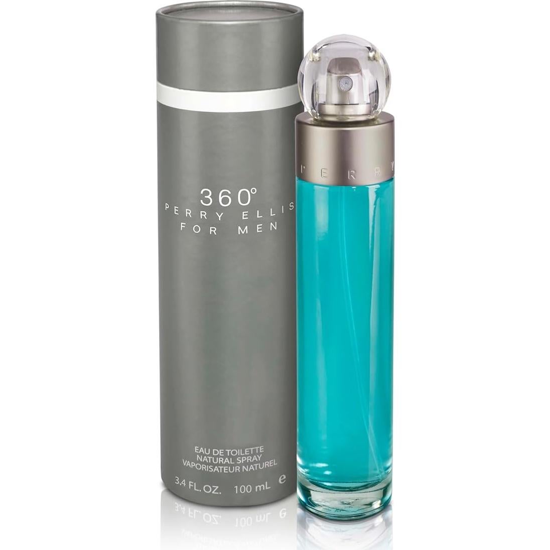 Set de Regalo Fragancia Perry Ellis 360 para Hombres 4 Piezas