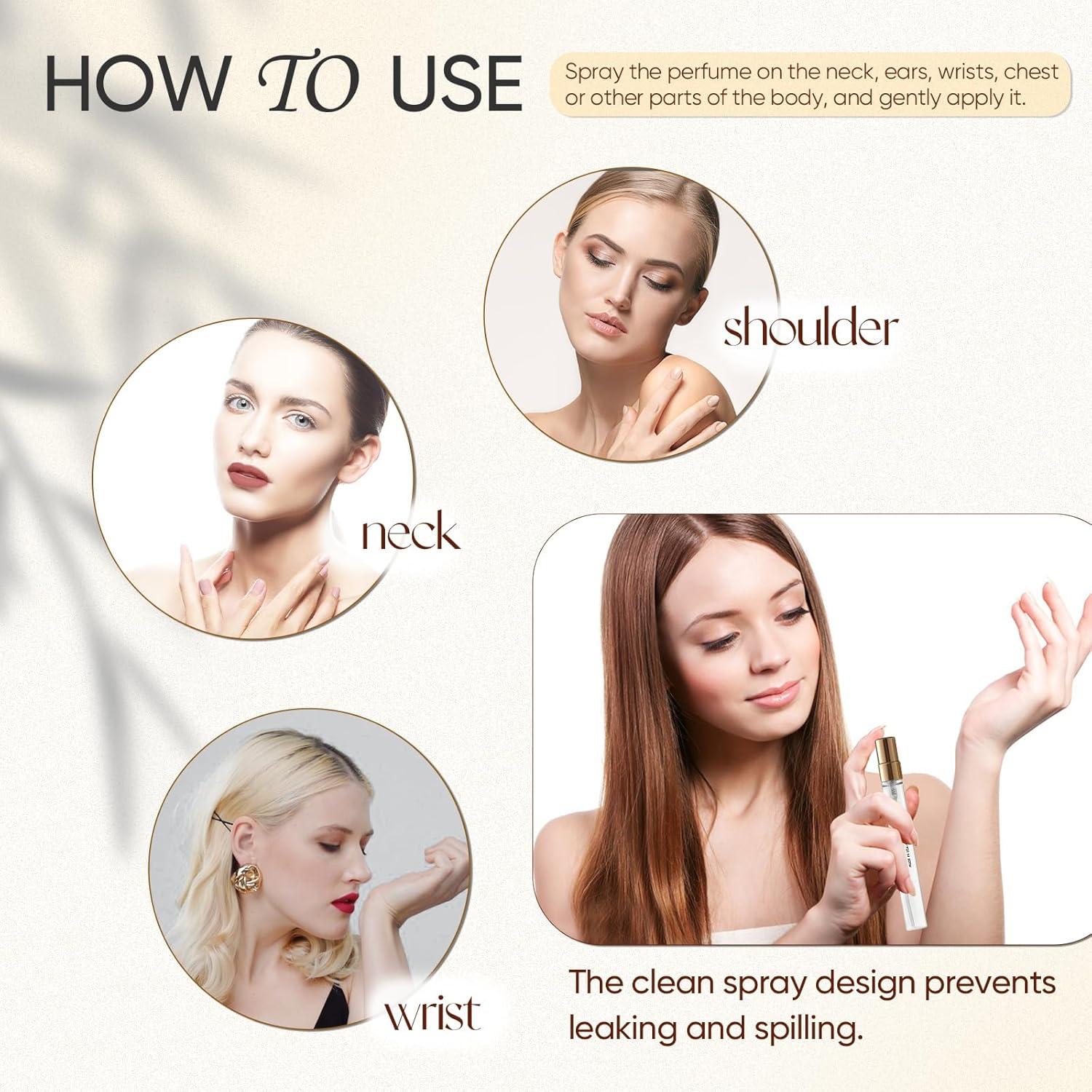 Aceite de Perfume PUREU 12ml Inspirado en Black Opium Vainilla