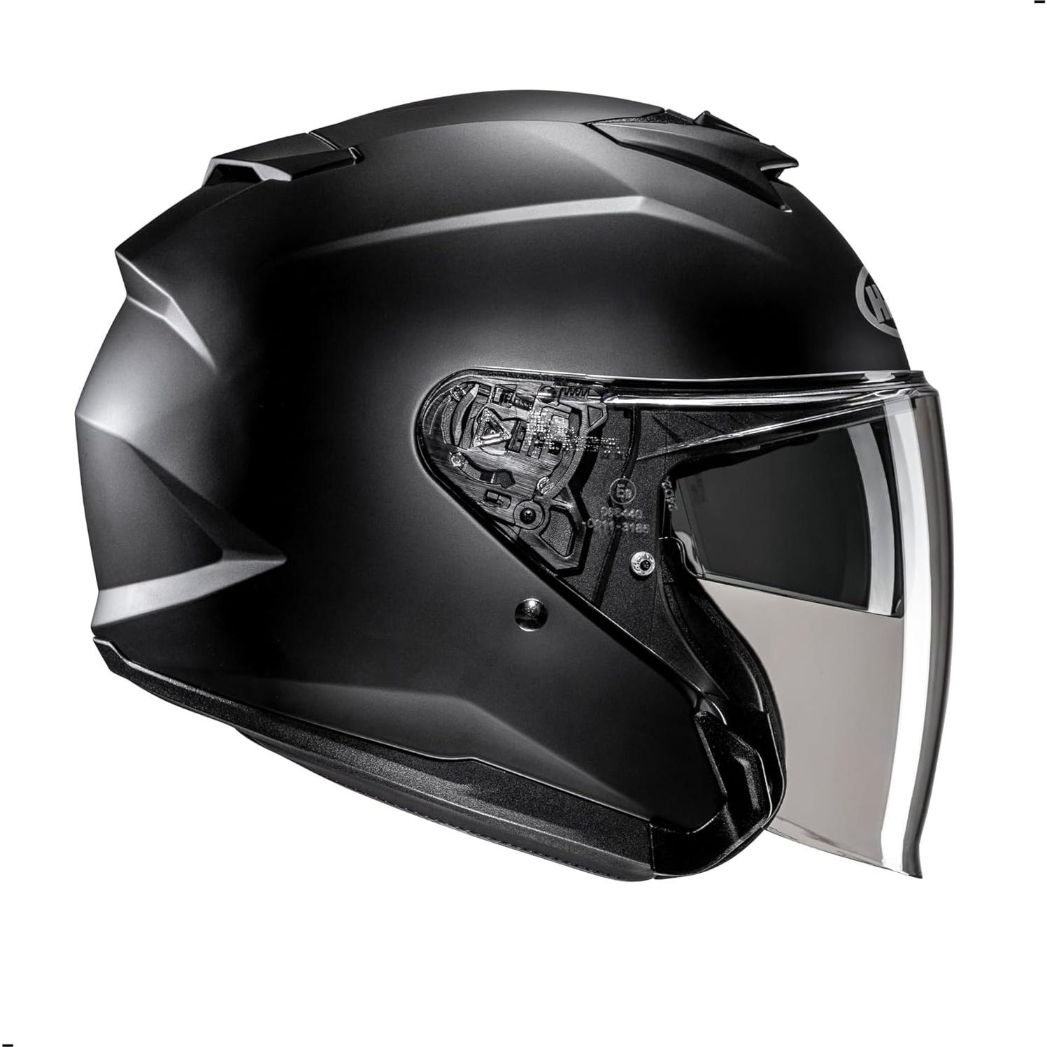 Casco Abierto HJC i31 Negro Semi Mate Pequeño DOT