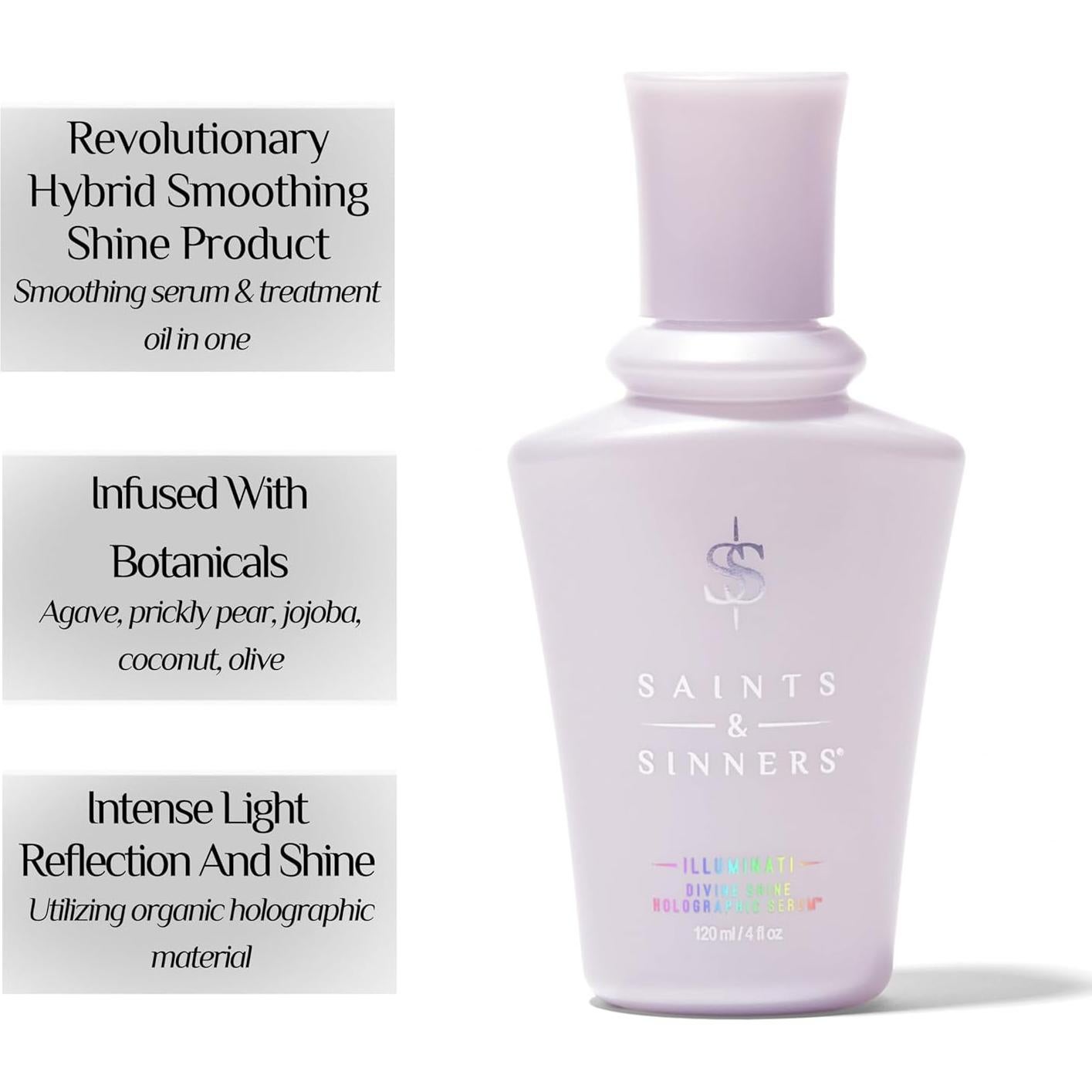 Suero Holográfico Saints & Sinners 145g Brillo y Suavidad