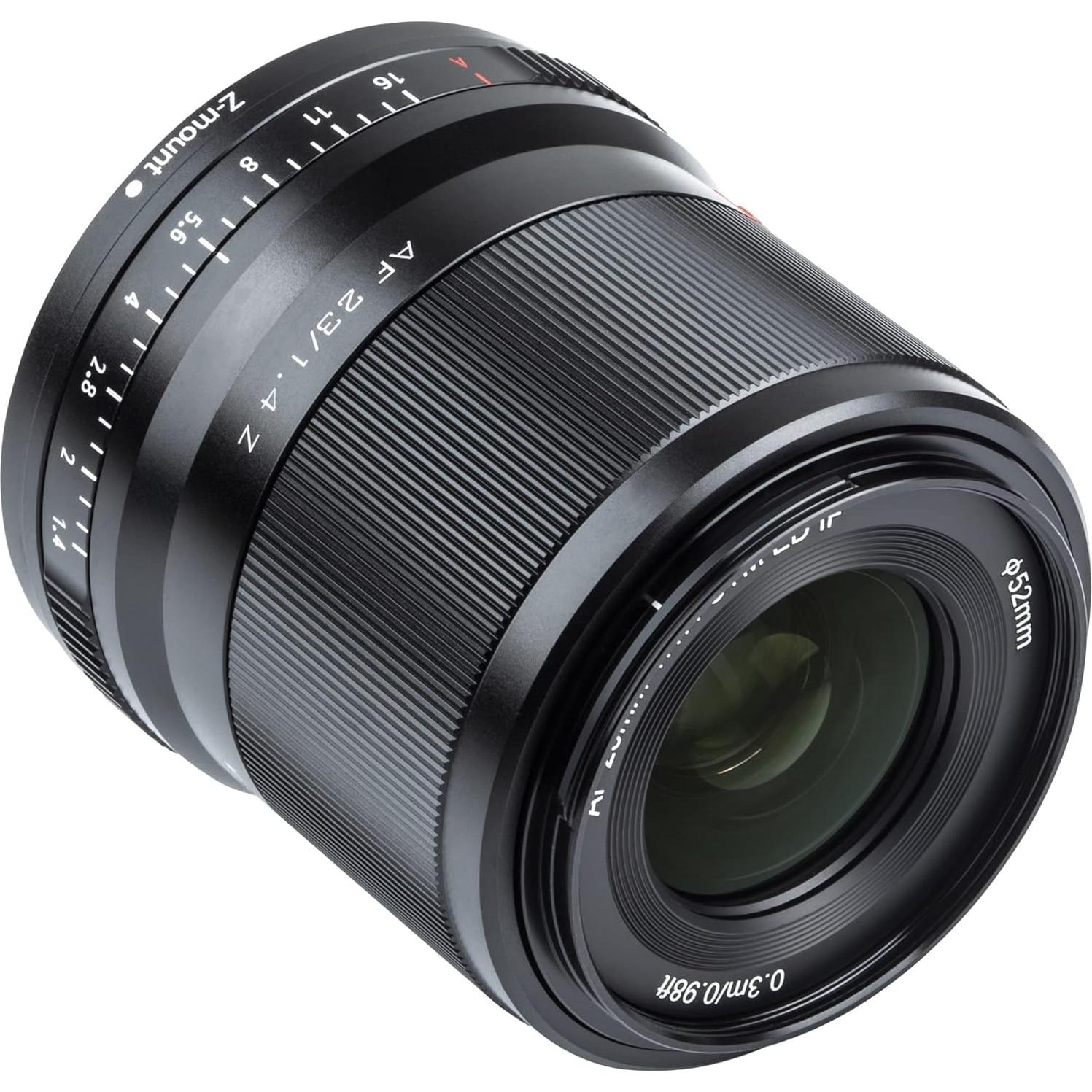 Lente Viltrox AF 23mm F1.4 para Nikon Montura Z APS-C