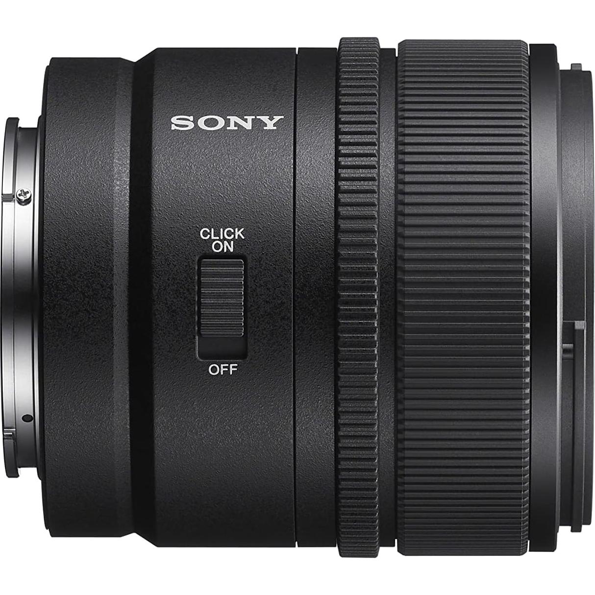Lente Sony E 15mm F1.4 G Gran Angular APS-C 0.38kg
