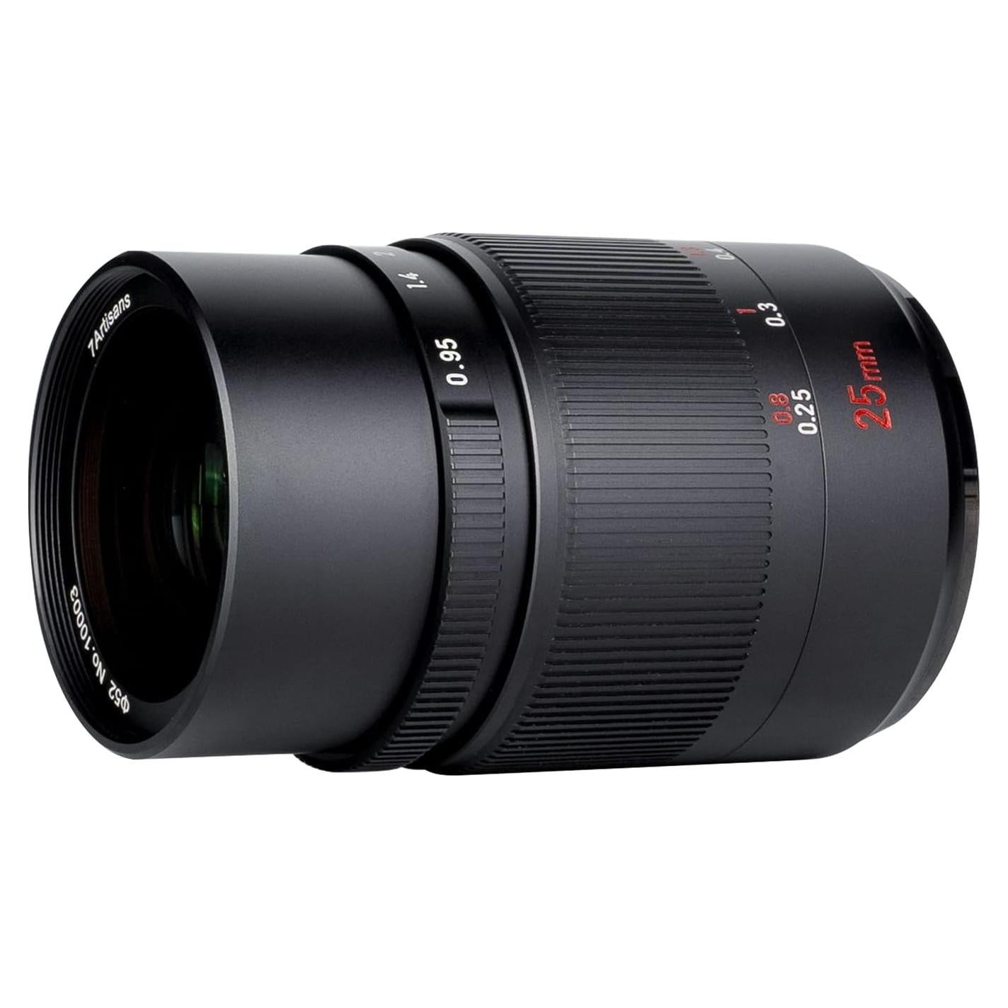 Lente Gran Angular 25mm F0.95 7artisans para Cámaras Sin Espejo