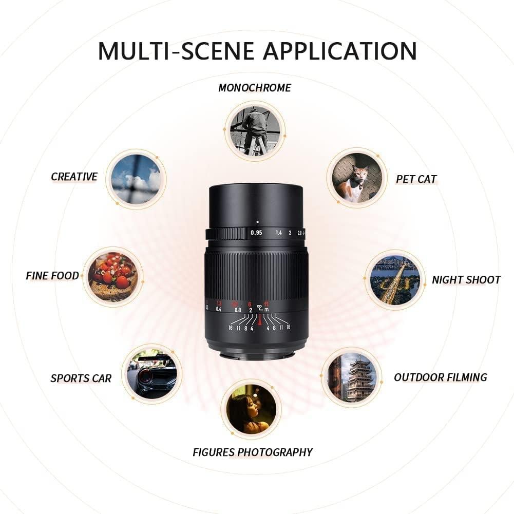 Lente Gran Angular 25mm F0.95 7artisans para Cámaras Sin Espejo