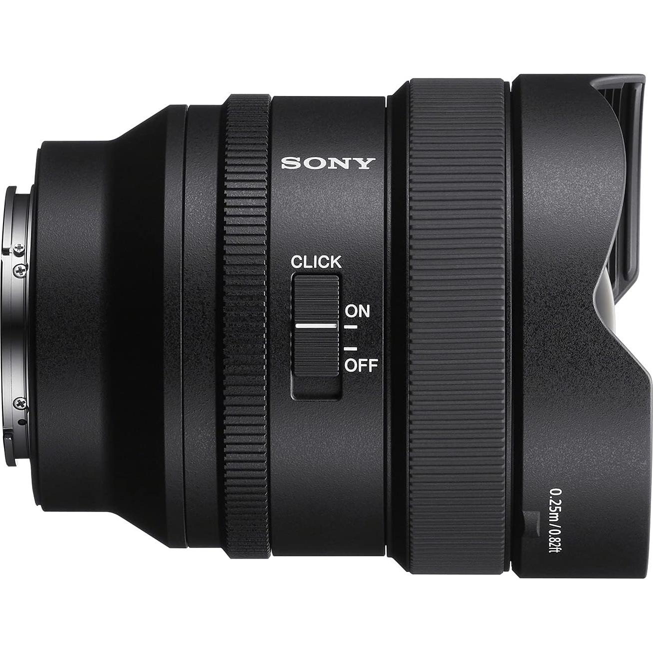 Lente Sony FE 14mm F1.8 GM Gran Angular Prime 0.46kg