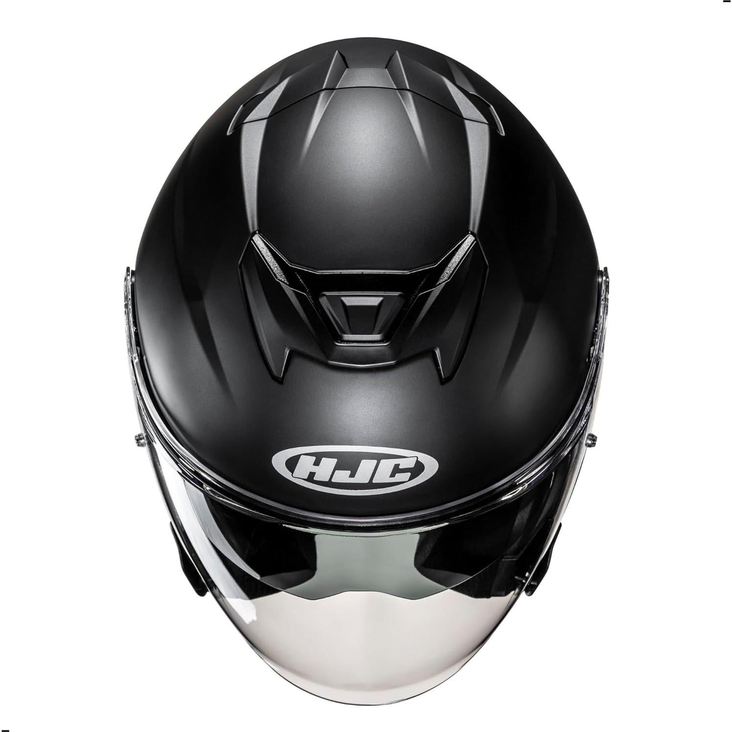 Casco Abierto HJC i31 Negro Semi Mate Grande DOT