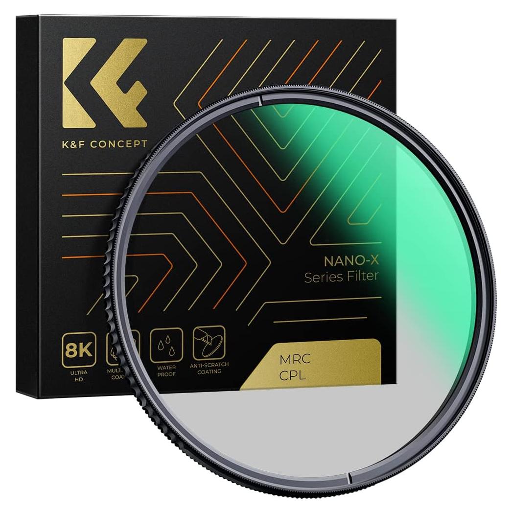 Filtro Polarizador Circular K&F Concept 37mm Ultra Delgado