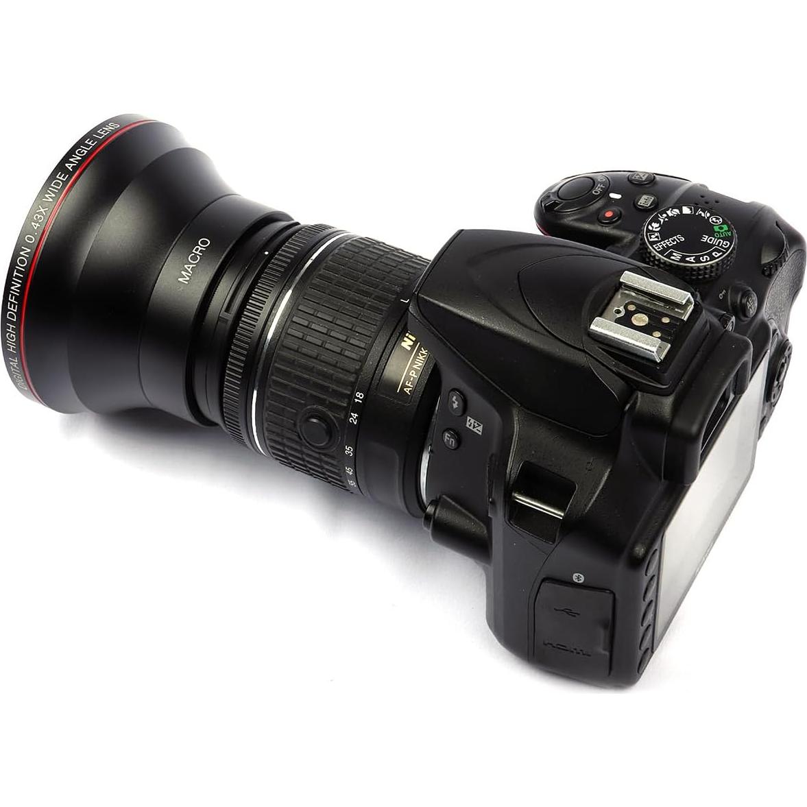 Lente Gran Angular Lightdow 49mm HD para Canon y Sony