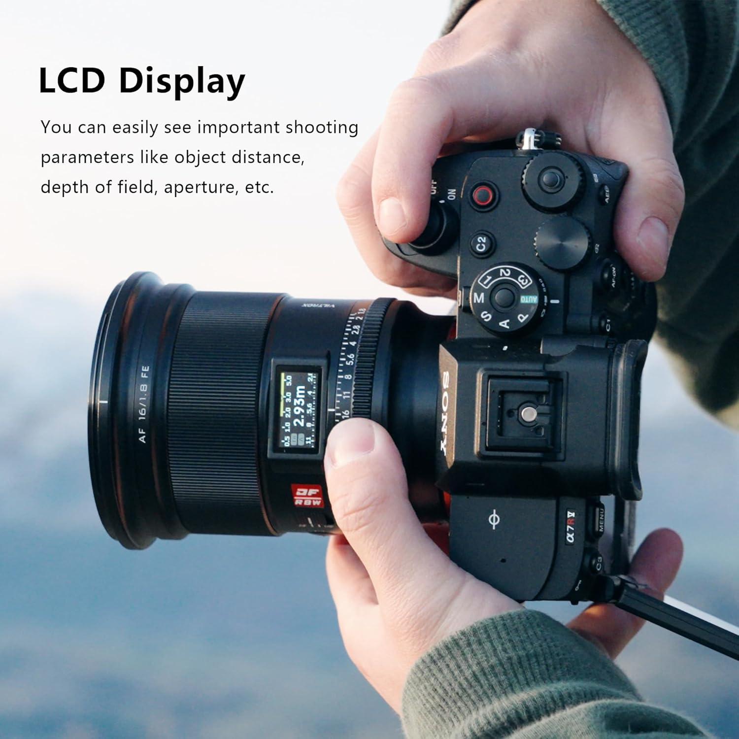 Lente VILTROX 27mm F1.2 Pro E Montura Autofocus para Sony