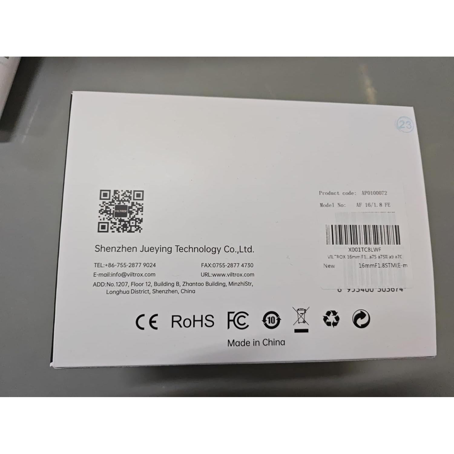 Lente VILTROX 27mm F1.2 Pro E Montura Autofocus para Sony