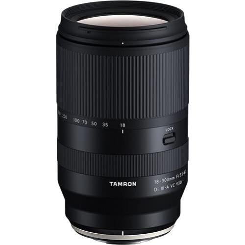 Lente Tamron 18-300mm f/3.5-6.3 para Fujifilm X con Accesorios