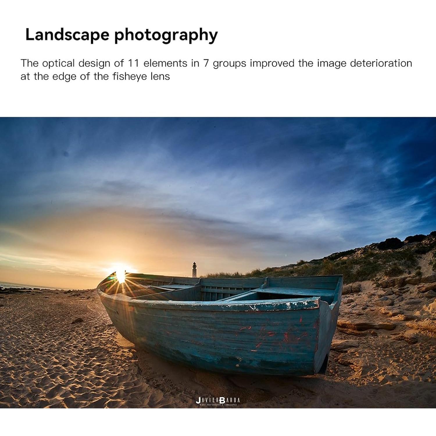 Lente Fisheye 11mm F2.8 TTARTISAN para cámaras Sony E