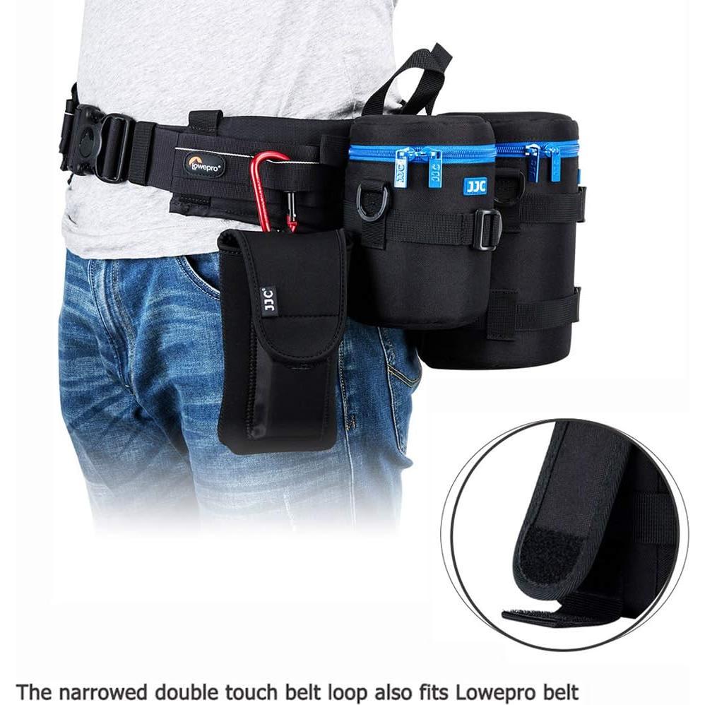 Funda para Lente JJC DLP-3II, Poliester, 80x155mm, Resistente